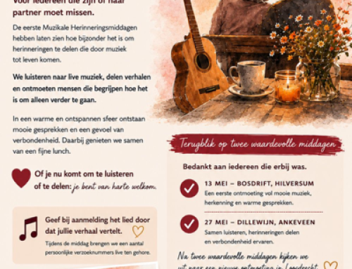 Zaterdag 5 september 2026: Muzikale herinneringen (12.00-15.00 uur)
