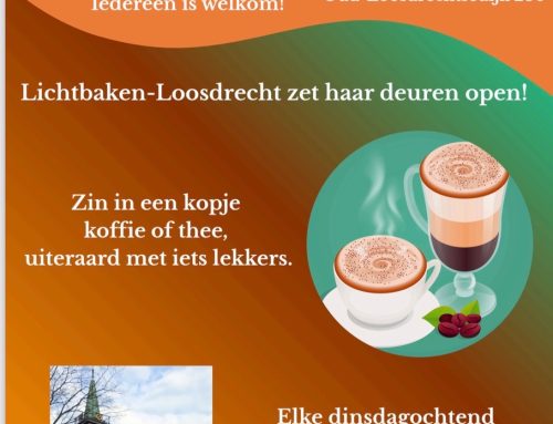 Elke dinsdagochtend KoffieSamen van 10.00 – 12.00 uur